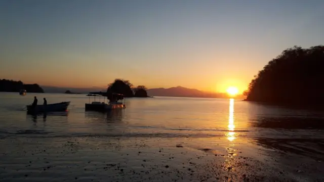 Couché de soleil - péninsule de Nicoya