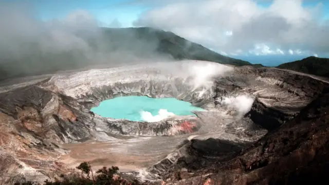 Poas Volcan au Costa Rica