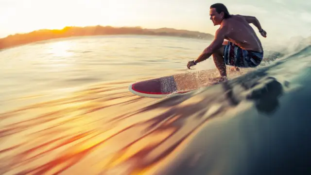 Surfeur au Costa Rica