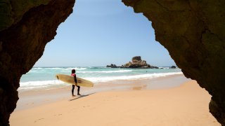 Surfeur du Costa Rica