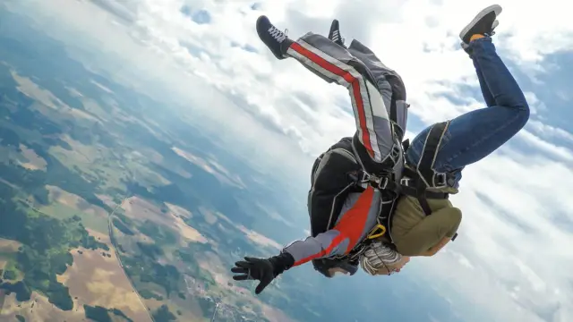 saut en parachute