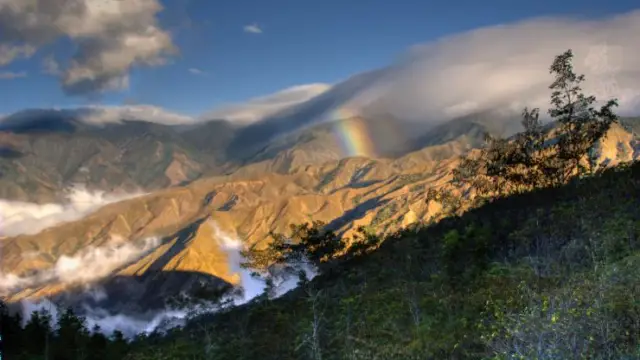 Paysage du Cerro de la Muerte au Costa Rica