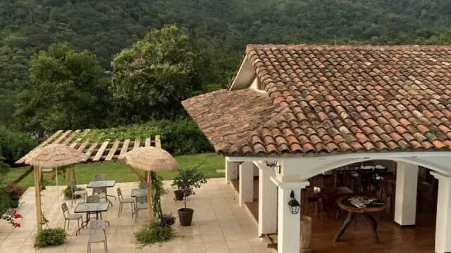 Vue de l'Hacienda Las Vainillas