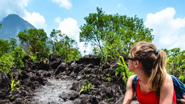 Randonnée autour du volcan Arenal au Costa Rica