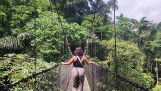 Pont suspendu à Arenal