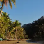 Plage de l'île Cedros dans la Province de Puntarenas au Costa Rica