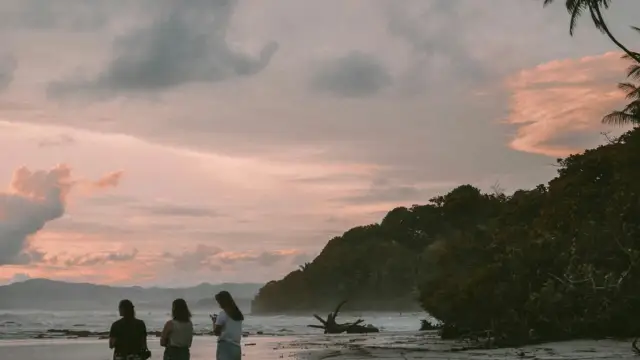 couché de soleil petit groupe costa rica 