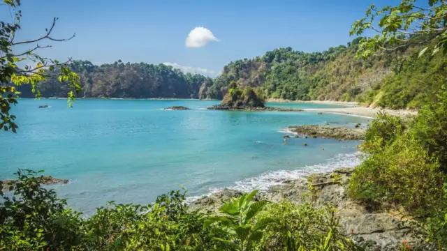 Plage du parc national de Manuel Antonio 