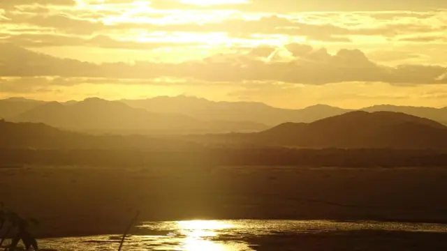 Couché de soleil sur le Parc National de Palo Verde