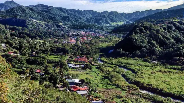 Vallée de Boquete dans la province du Chirriqui au Panama
