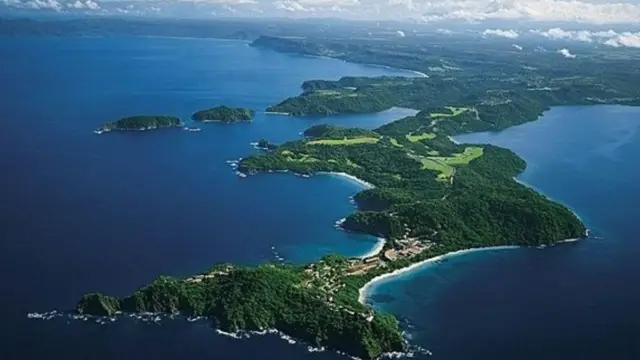 Péninsule de Papagayo au Costa Rica, zone de tourisme exclusif et luxe