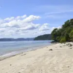 Le golfe de Papagayo depuis la Péninsule et la plage de Sombrero Claro
