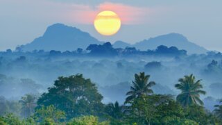 sunset au costa rica
