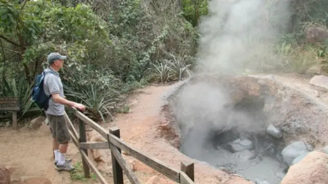 phénomène volcanique au sein du parc national de Rincon de la Vieja